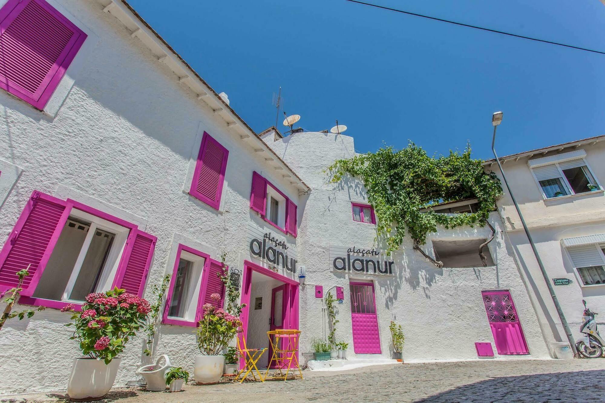 Alacati Alanur Otel Exterior foto